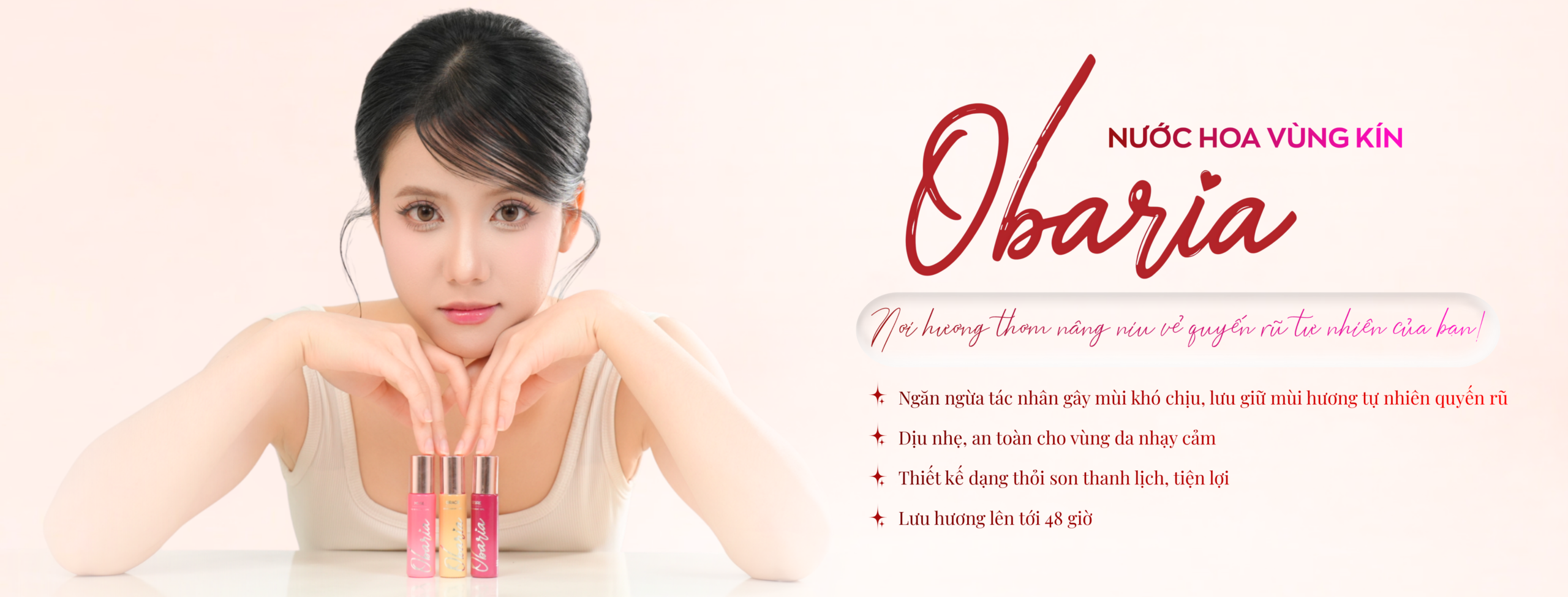 Nước hoa vùng kín Obaria