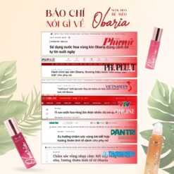 Báo chí nói gì về Obaria - Son nước hoa Obaria