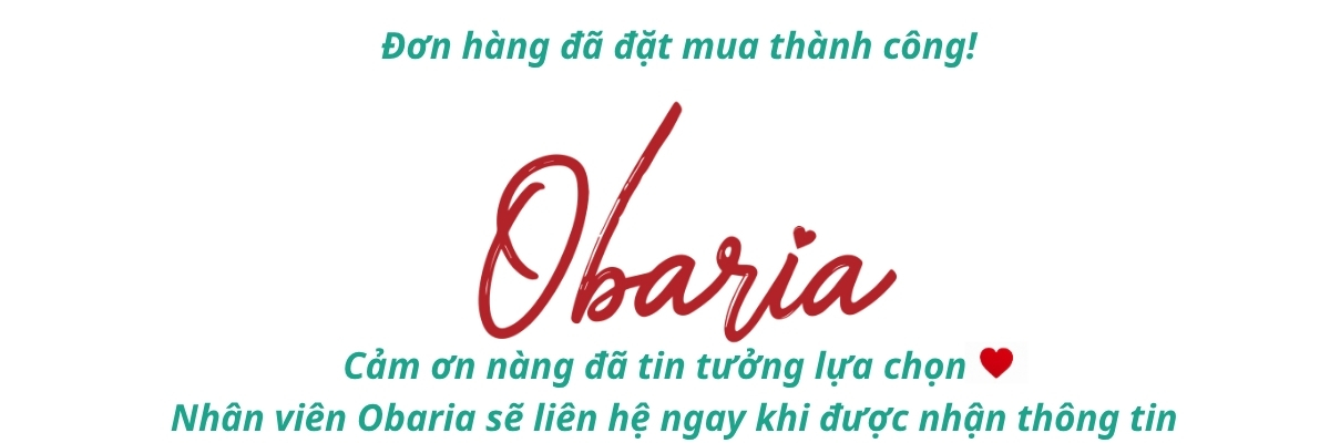 Obaria Cảm ơn đặt hàng