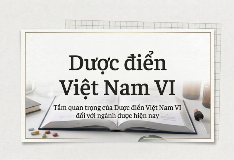 Tầm quan trọng của Dược điển Việt Nam VI đối với ngành dược hiện nay